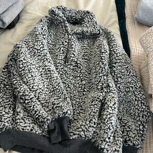 Express Sherpa sweater